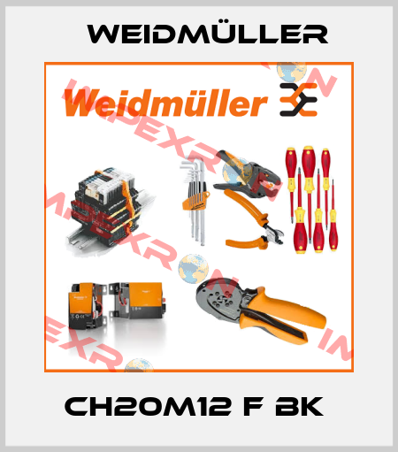 CH20M12 F BK  Weidmüller