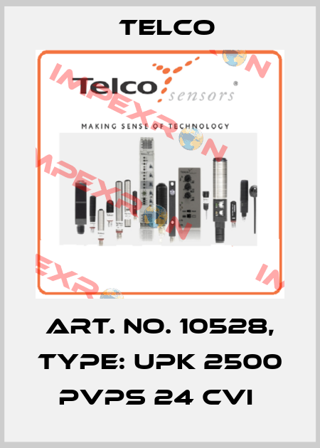 Art. No. 10528, Type: UPK 2500 PVPS 24 CVI  Telco