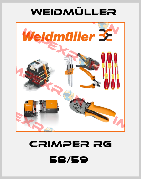 CRIMPER RG 58/59  Weidmüller