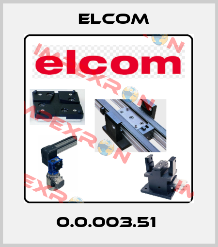 0.0.003.51  Elcom