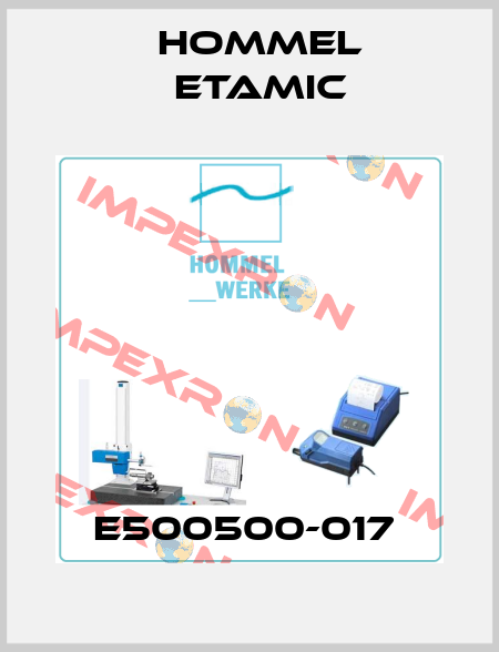 E500500-017  Hommel Etamic