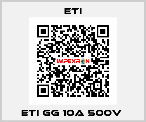 ETI GG 10A 500V  Eti