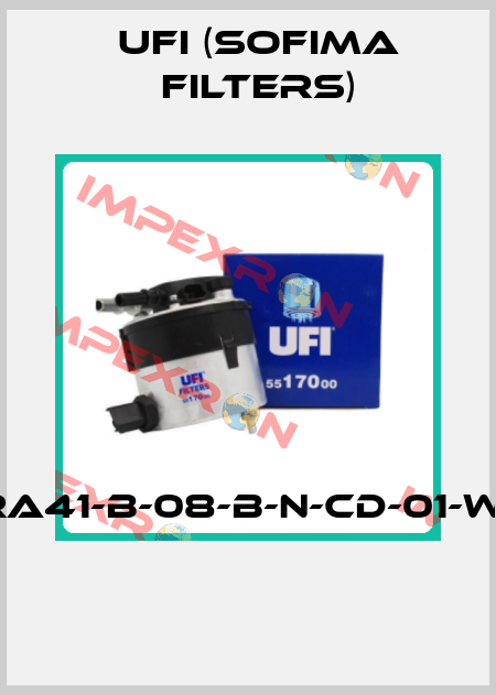 FRA41-B-08-B-N-CD-01-W-X  Ufi (SOFIMA FILTERS)