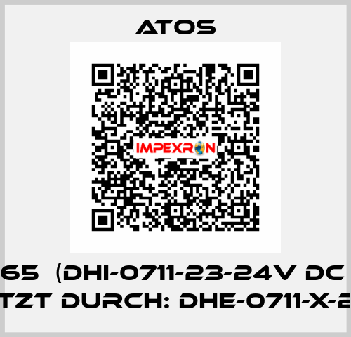 HH12165  (DHI-0711-23-24V DC WIRD ERSETZT DURCH: DHE-0711-X-24DC)  Atos