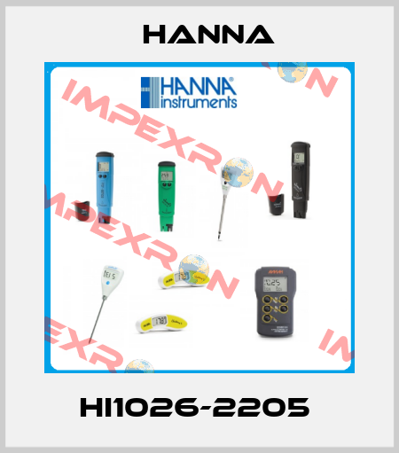 HI1026-2205  Hanna