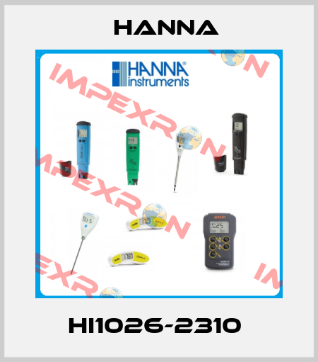 HI1026-2310  Hanna