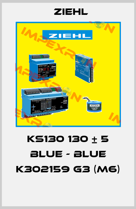 KS130 130 ± 5 BLUE - BLUE K302159 G3 (M6)  Ziehl