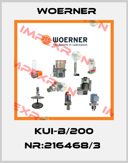 KUI-B/200 NR:216468/3  Woerner