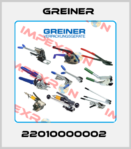 22010000002  Greiner
