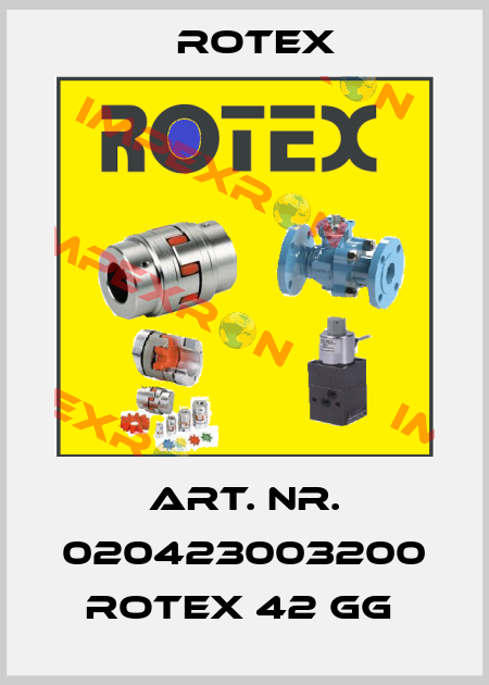 Art. Nr. 020423003200 ROTEX 42 GG  Rotex