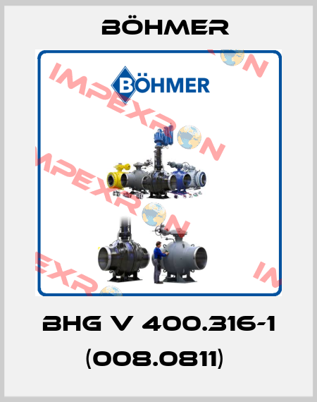 BHG V 400.316-1 (008.0811)  Böhmer