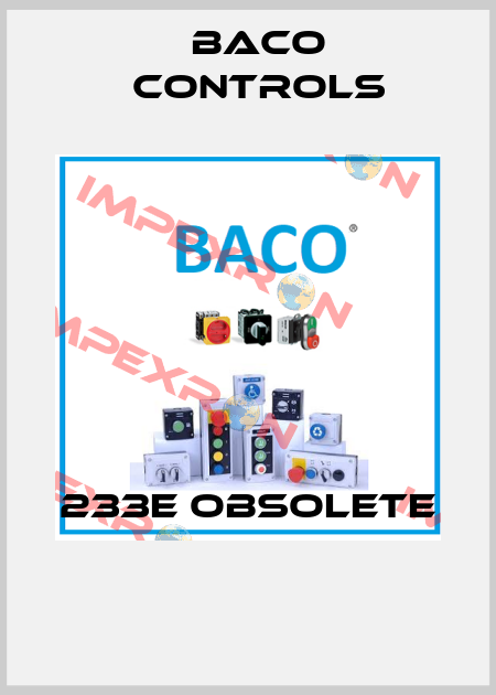233E obsolete  Baco Controls