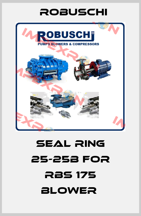 Seal ring 25-25B for RBS 175 Blower  Robuschi