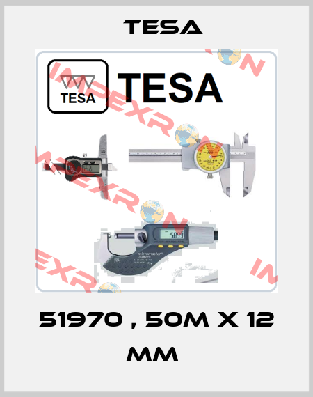 51970 , 50m x 12 mm  Tesa