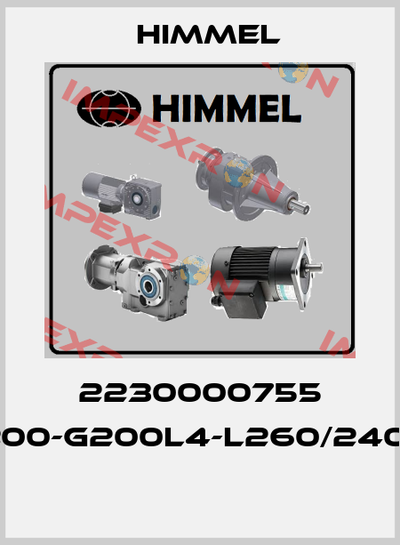 2230000755 (KA200-G200L4-L260/240GH)	  HIMMEL