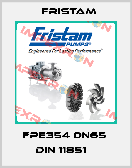 FPE354 DN65  DIN 11851    Fristam
