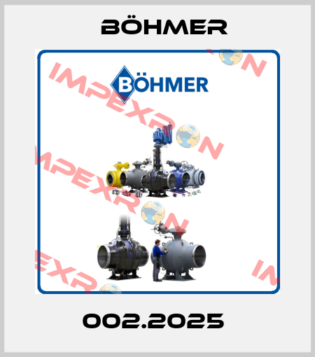 002.2025  Böhmer