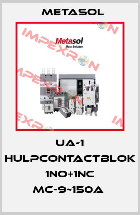UA-1 Hulpcontactblok 1NO+1NC MC-9~150a  Metasol