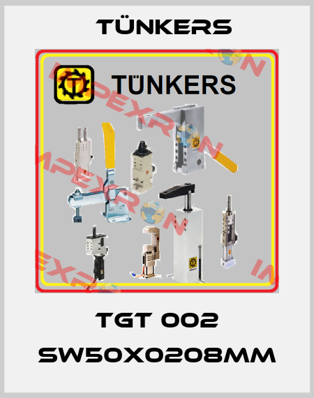 TGT 002 SW50X0208MM Tünkers