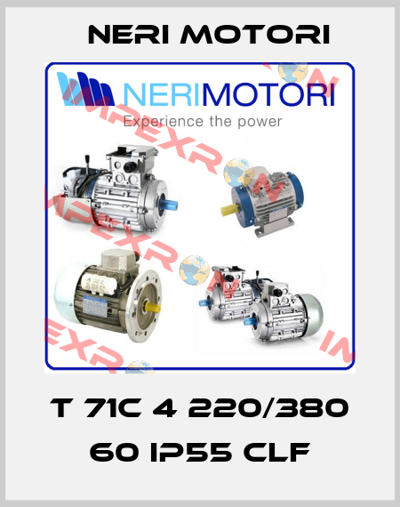 T 71C 4 220/380 60 IP55 CLF Neri Motori