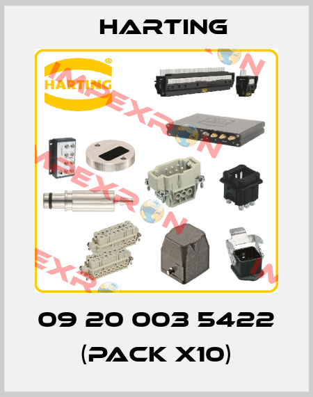 09 20 003 5422 (pack x10) Harting