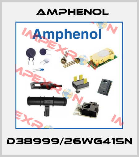 D38999/26WG41SN Amphenol