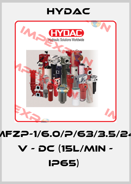 MFZP-1/6.0/P/63/3.5/24 V - DC (15L/MIN - IP65)  Hydac