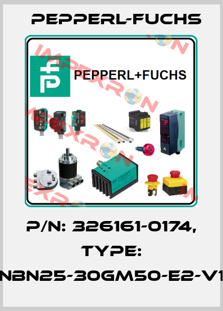 p/n: 326161-0174, Type: NBN25-30GM50-E2-V1 Pepperl-Fuchs