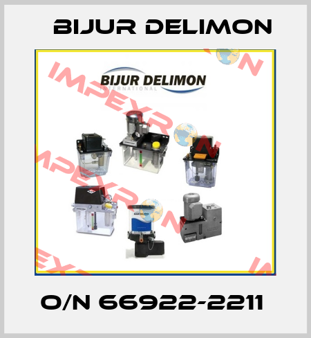 O/N 66922-2211  Bijur Delimon