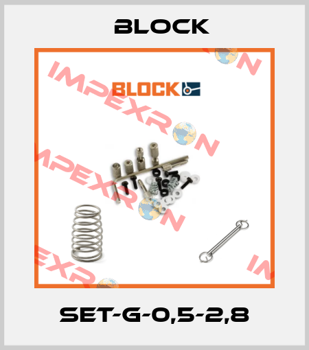 SET-G-0,5-2,8 Block