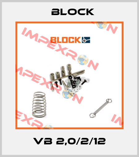 VB 2,0/2/12 Block