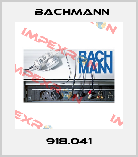 918.041 Bachmann