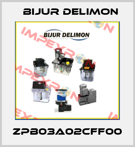 ZPB03A02CFF00 Bijur Delimon