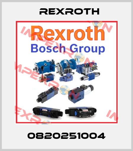0820251004 Rexroth