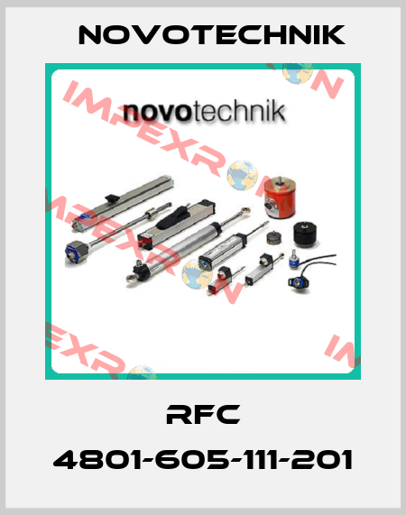 RFC 4801-605-111-201 Novotechnik
