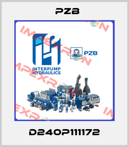 D240P111172 Pzb