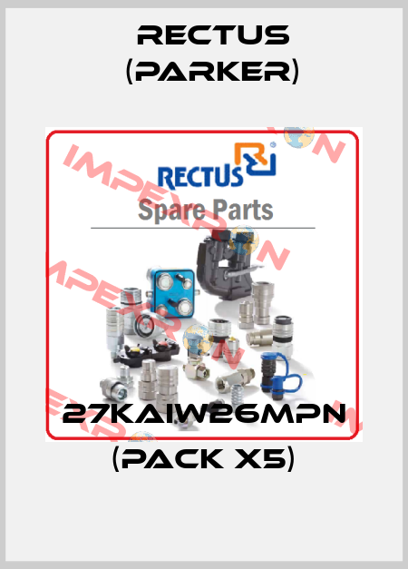 27KAIW26MPN (pack x5) Rectus (Parker)