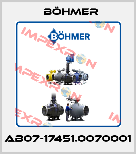AB07-17451.0070001 Böhmer