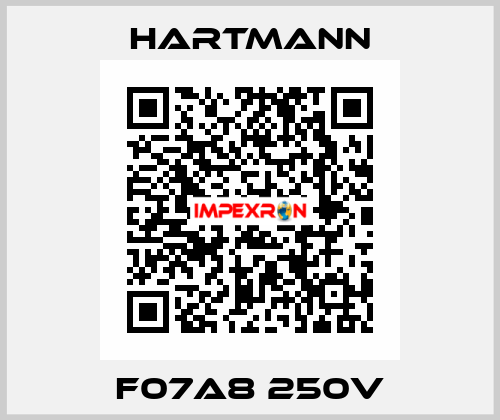 F07A8 250V Hartmann