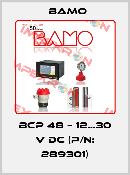 BCP 48 – 12...30 V DC (P/N: 289301) Bamo