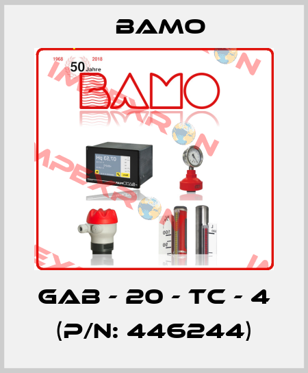 GAB - 20 - TC - 4 (P/N: 446244) Bamo