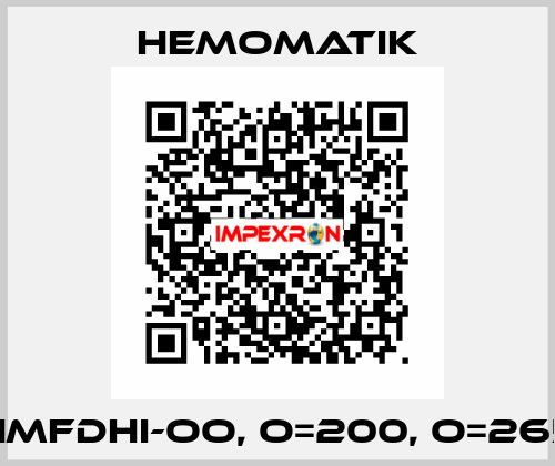 HMFDHI-OO, o=200, O=265 Hemomatik