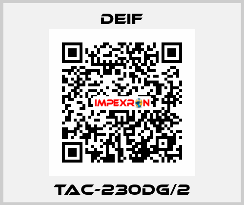 TAC-230DG/2 Deif