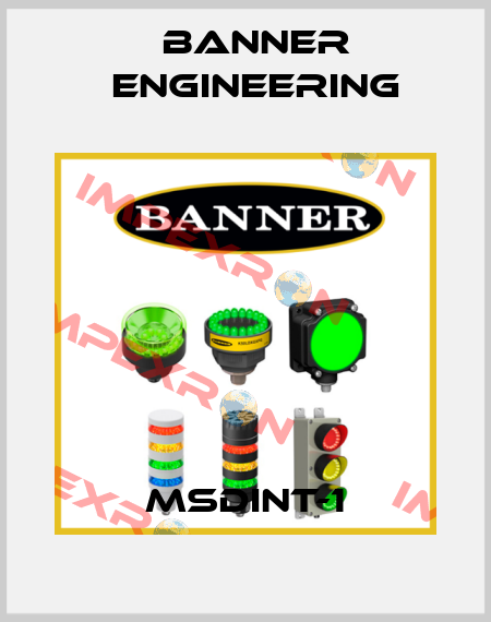 MSDINT-1 Banner Engineering