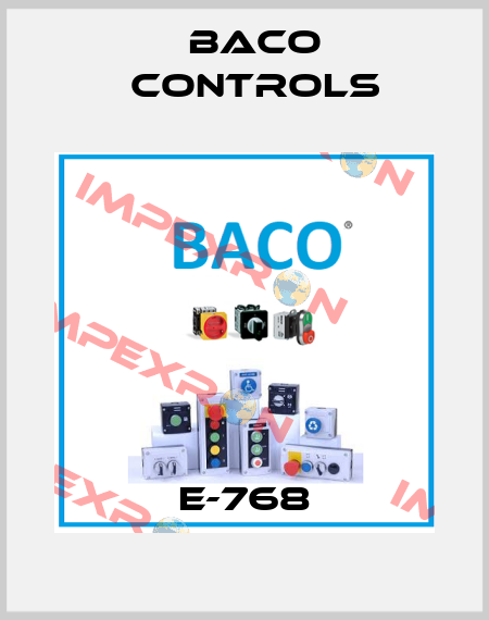 E-768 Baco Controls