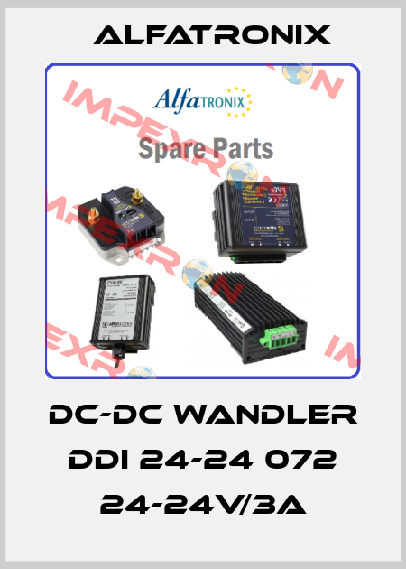 DC-DC Wandler DDi 24-24 072 24-24V/3A Alfatronix