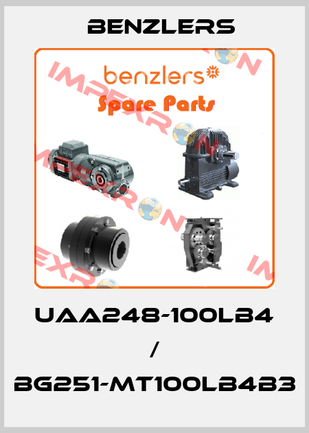 UAA248-100LB4 / BG251-MT100LB4B3 Benzlers