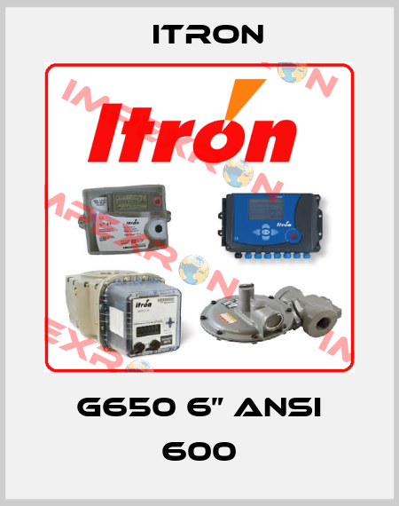 G650 6” ANSI 600 Itron