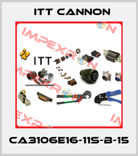 CA3106E16-11S-B-15 Itt Cannon