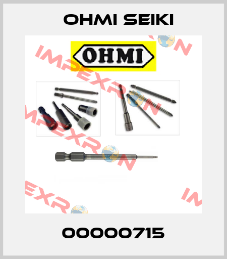 00000715 Ohmi Seiki